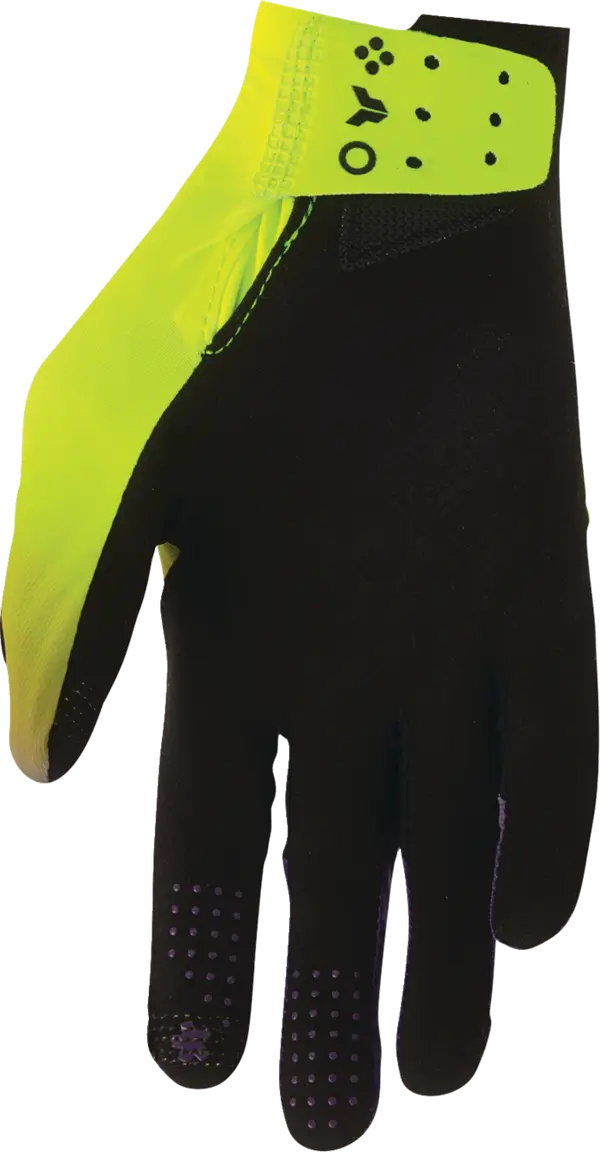 GUANTI THOR SPORTMODE ICONIC GIALLO FLUO VIOLA