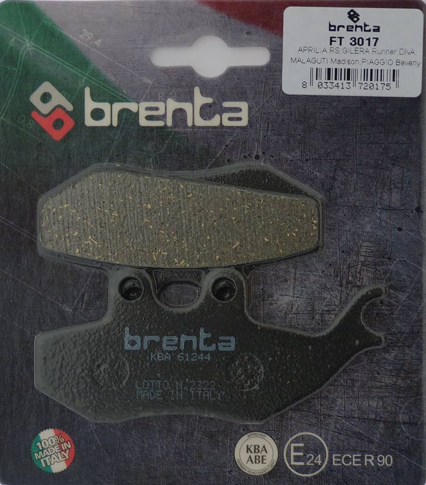 PASTIGLIE FRENO BRENTA FT 3017