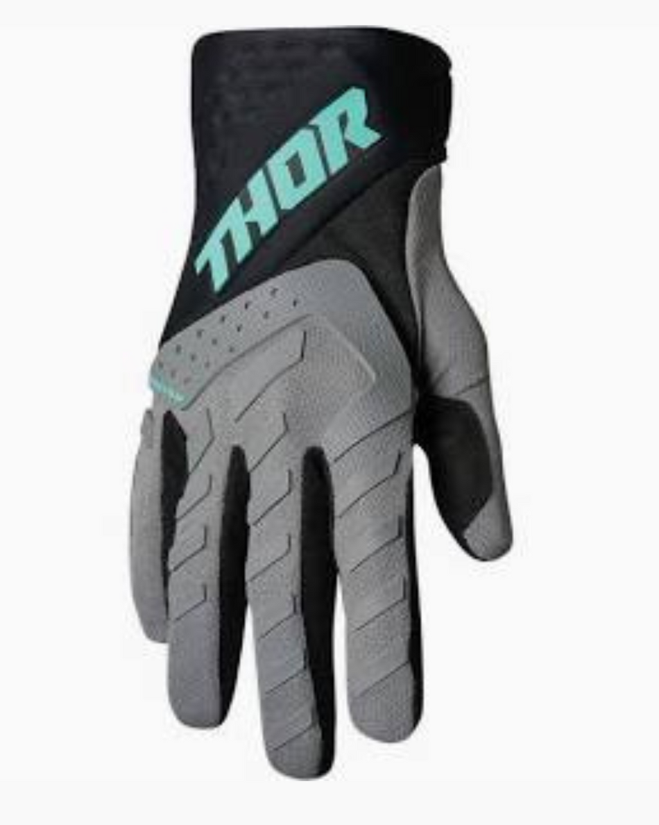 GUANTI THOR SPECTRUM NERO GRIGIO E AZZURRO