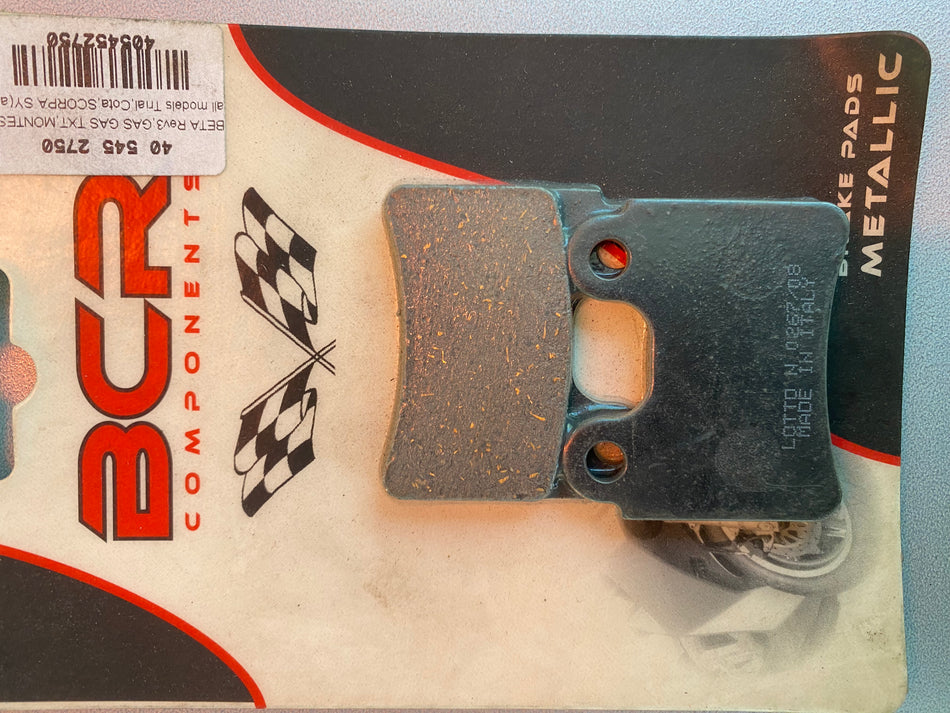 PASTIGLIE FRENO BCR 2750