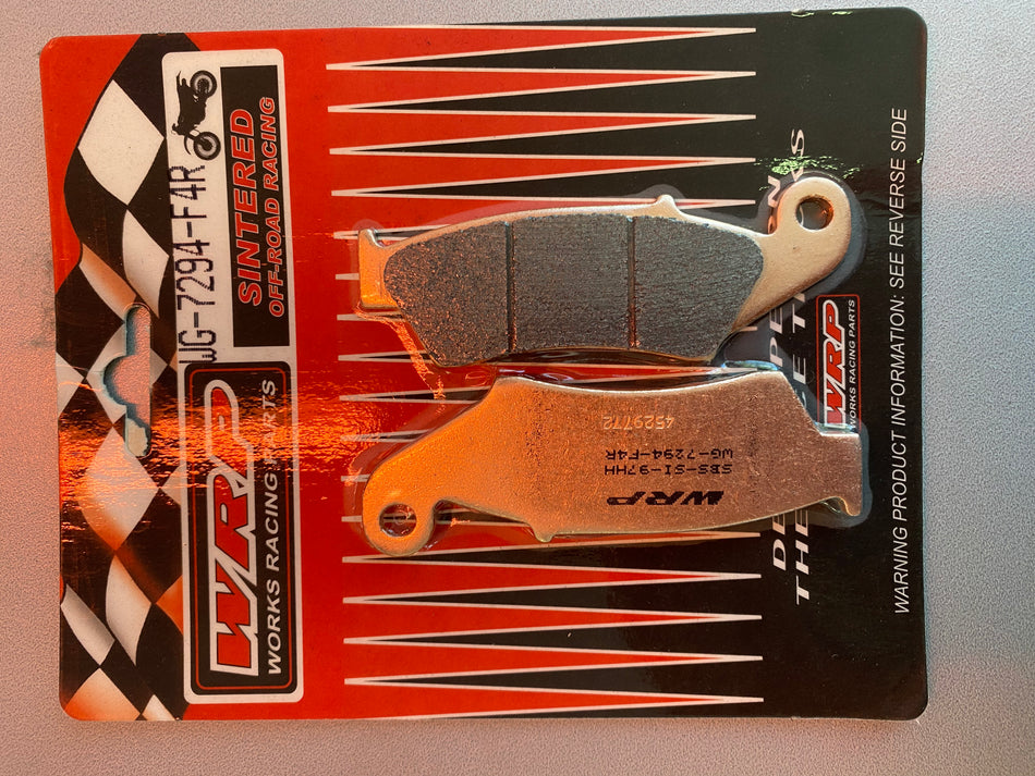 PASTIGLIE FRENO WRP SINTERED F4R