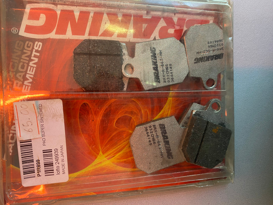 SET PASTIGLIE FRENI RAKING PAD SUPER SINTERED