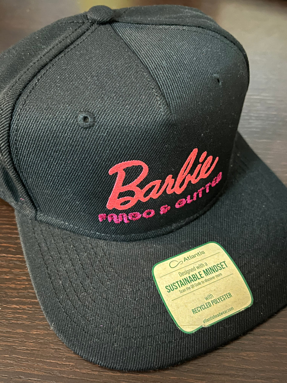 CAPPELLO BARBIE FANGO E GLITTER BKLF BIKE LIFE MAXI MOTO NERO