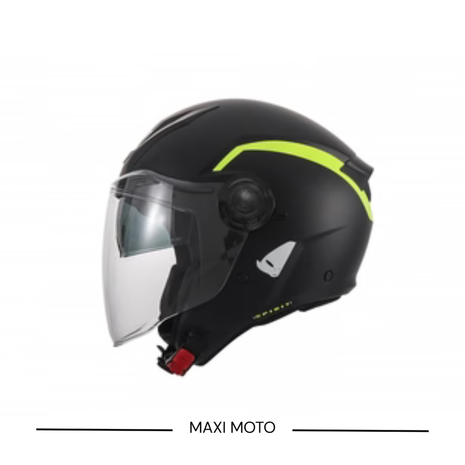 Casco Ufo Spirit Black and Yellow