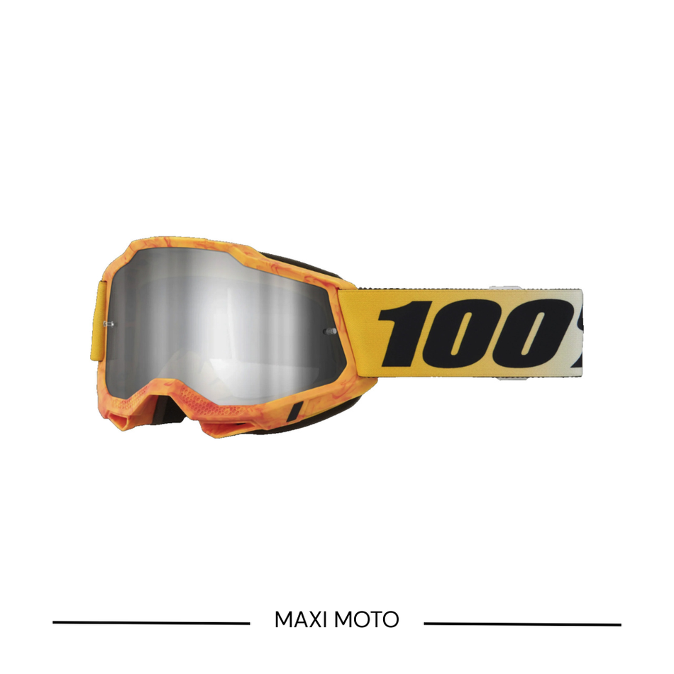 Maschera Accuri 2 100% Razza Silver Mirror Lens