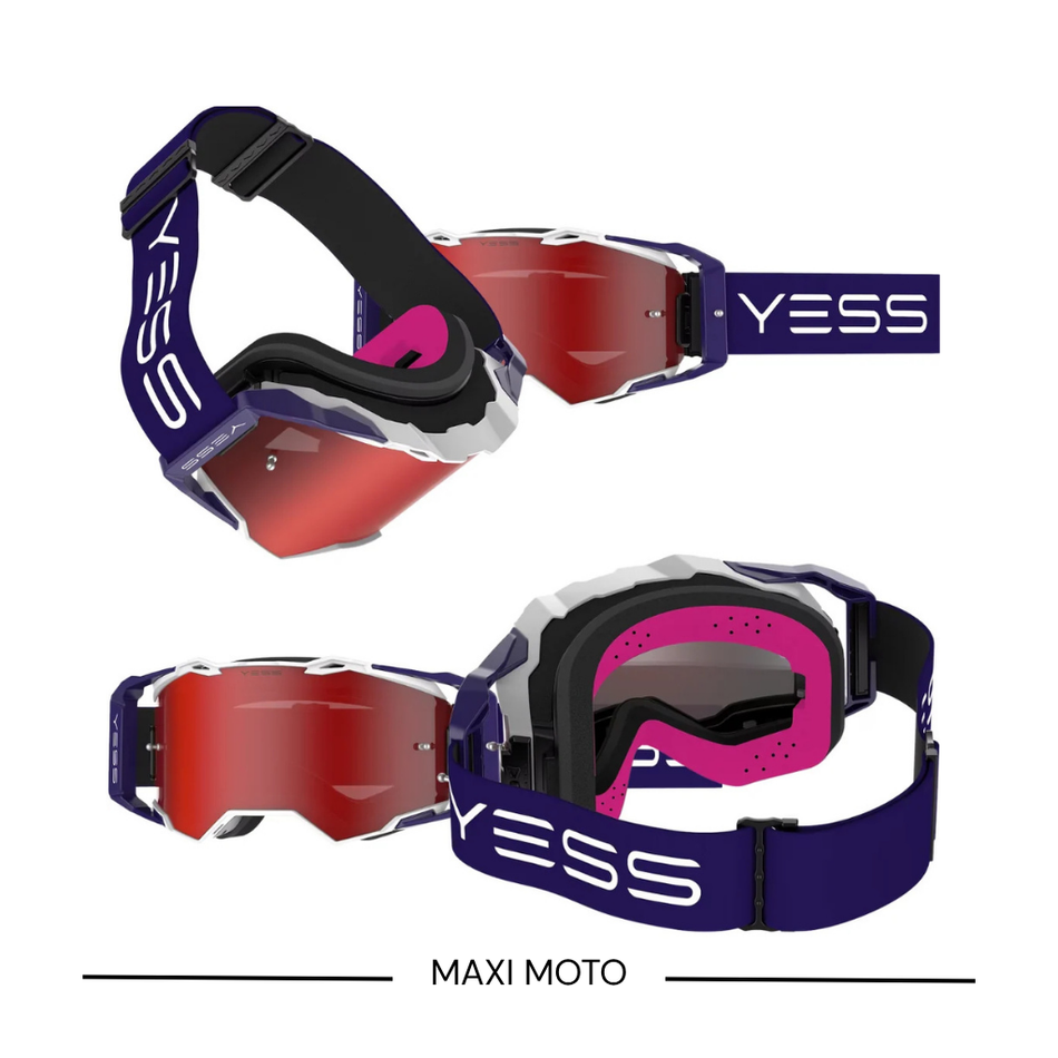 Maschera Yess Ruby Blue