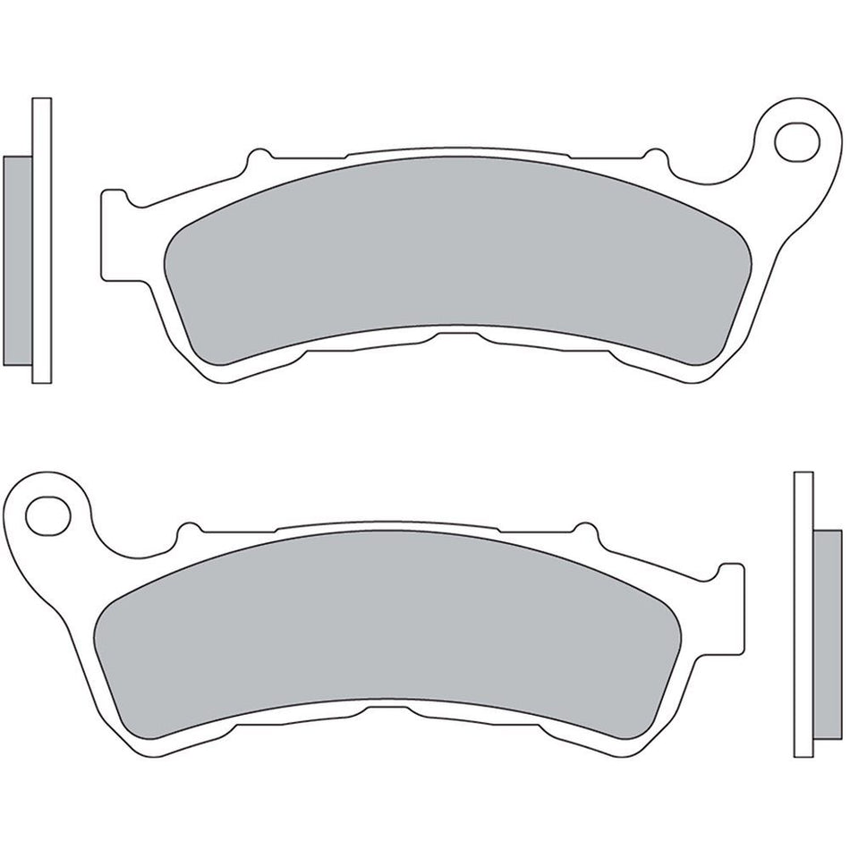 PASTIGLIE FRENO BCR SEMI METTALIC