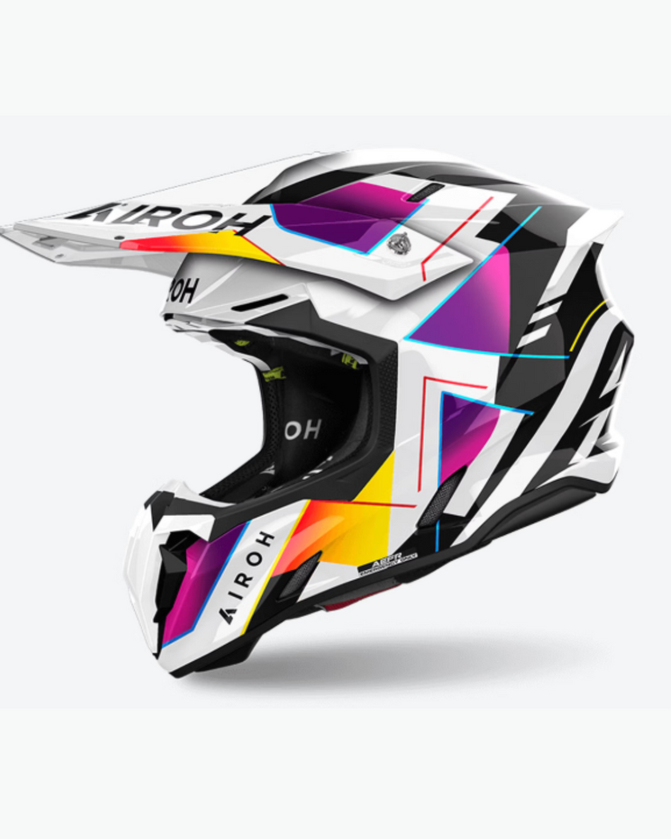 CASCO AIROH TWIST 3 RAINBOW MOTOCROSS