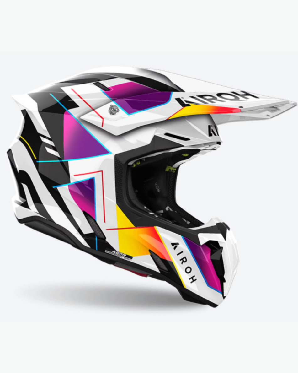 CASCO AIROH TWIST 3 RAINBOW MOTOCROSS