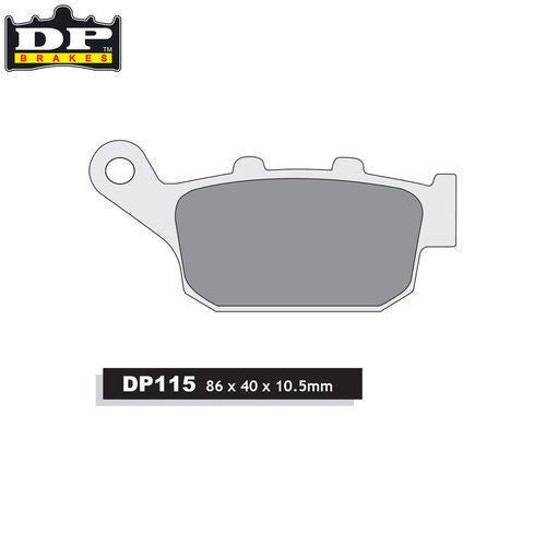 PASTIGLIE FRENO DP BRAKES DP115
