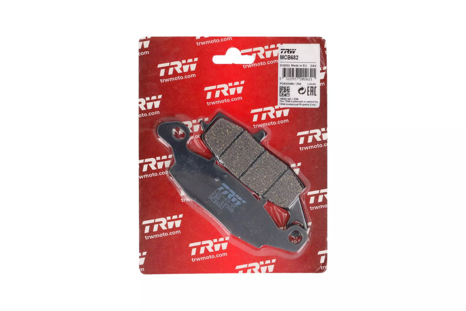 PASTIGLIE FRENO TRW MCB682