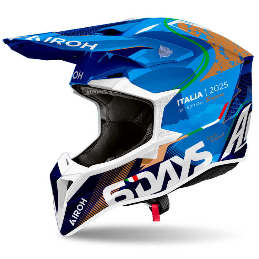 CASCO AIROH 6 DAYS SIX DAYS WRAAP BERGAMO 2025