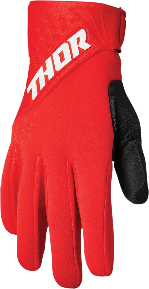 GUANTI THOR SPECTRUM COLD WHEATER ROSSO NERO BIANCO