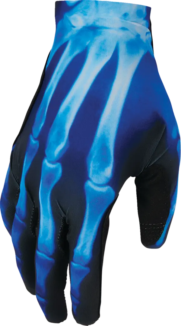 GUANTI THOR SPORTMODE X-RAY RX OSSA BLU E NERI