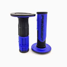 MANOPOLE MOTO MOTOCROSS PROGRIP SOFT TOUCH BLU NERO