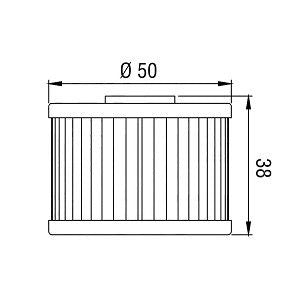 HF112 HIFLO FILTRO OLIO