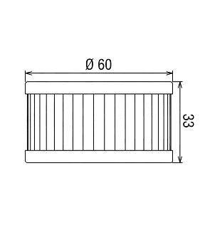 HF136 FILTRO OLIO HIFLO