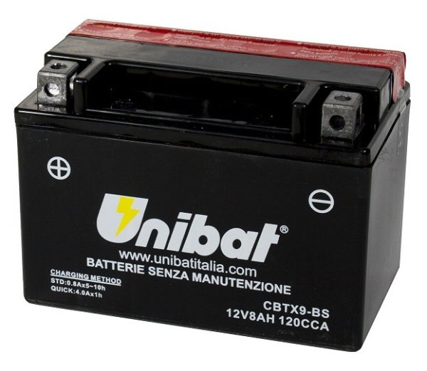 BATTERIA UNIBAT CBTX9-BS